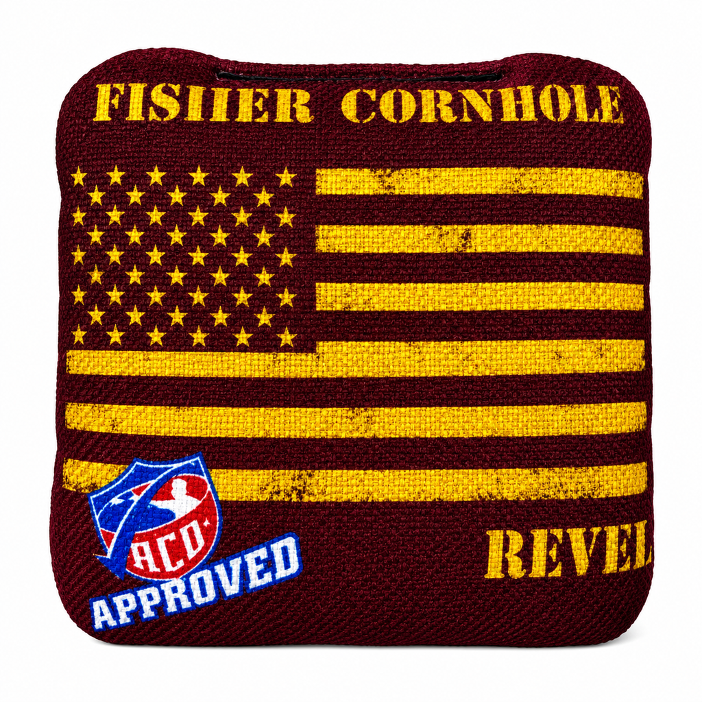 Maroon/Yellow flag Revel-ACO