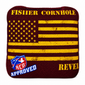 Maroon/Yellow flag Revel-ACO