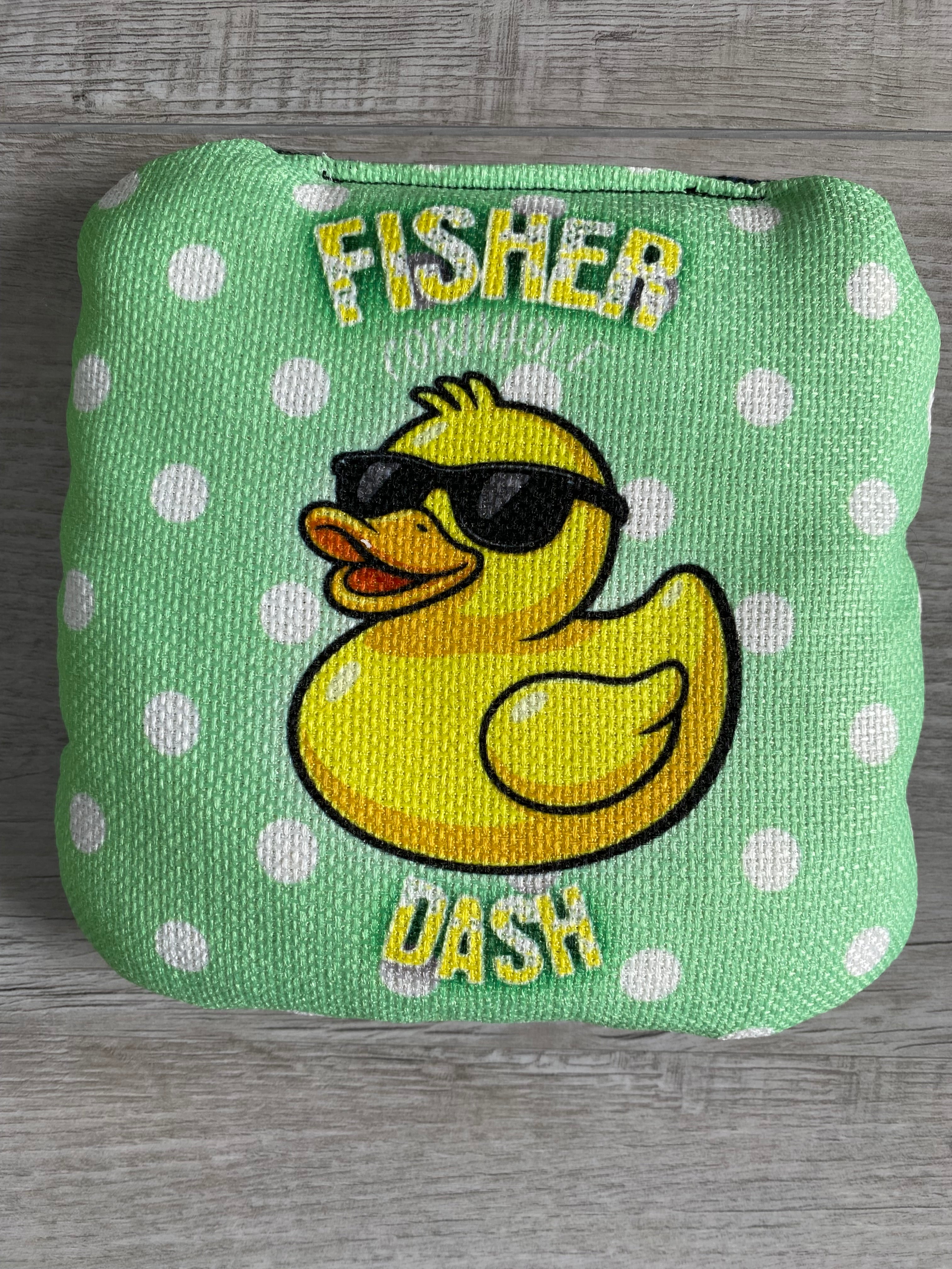 Dash Bags-Green Ducks