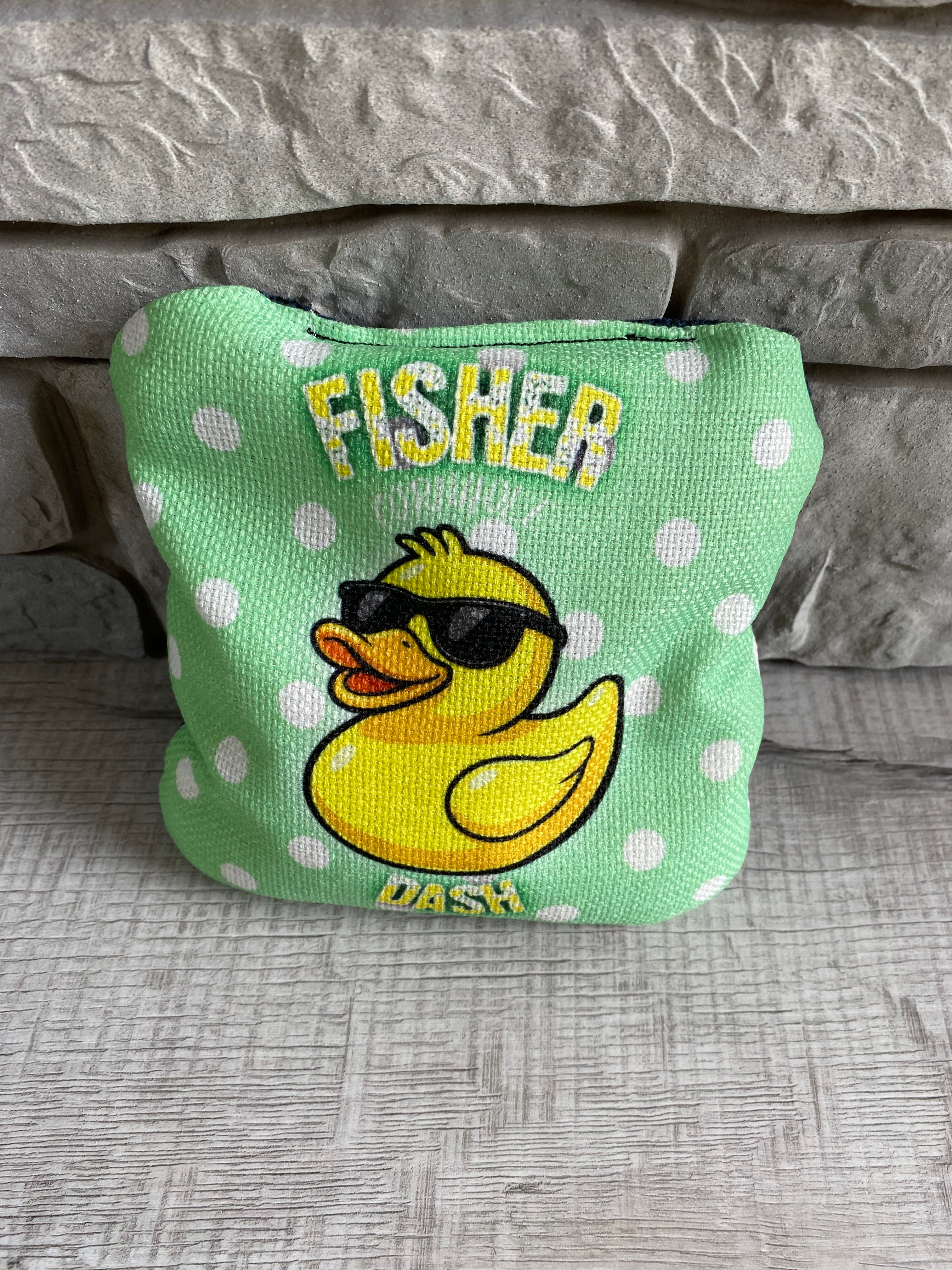 Dash Bags-Green Ducks