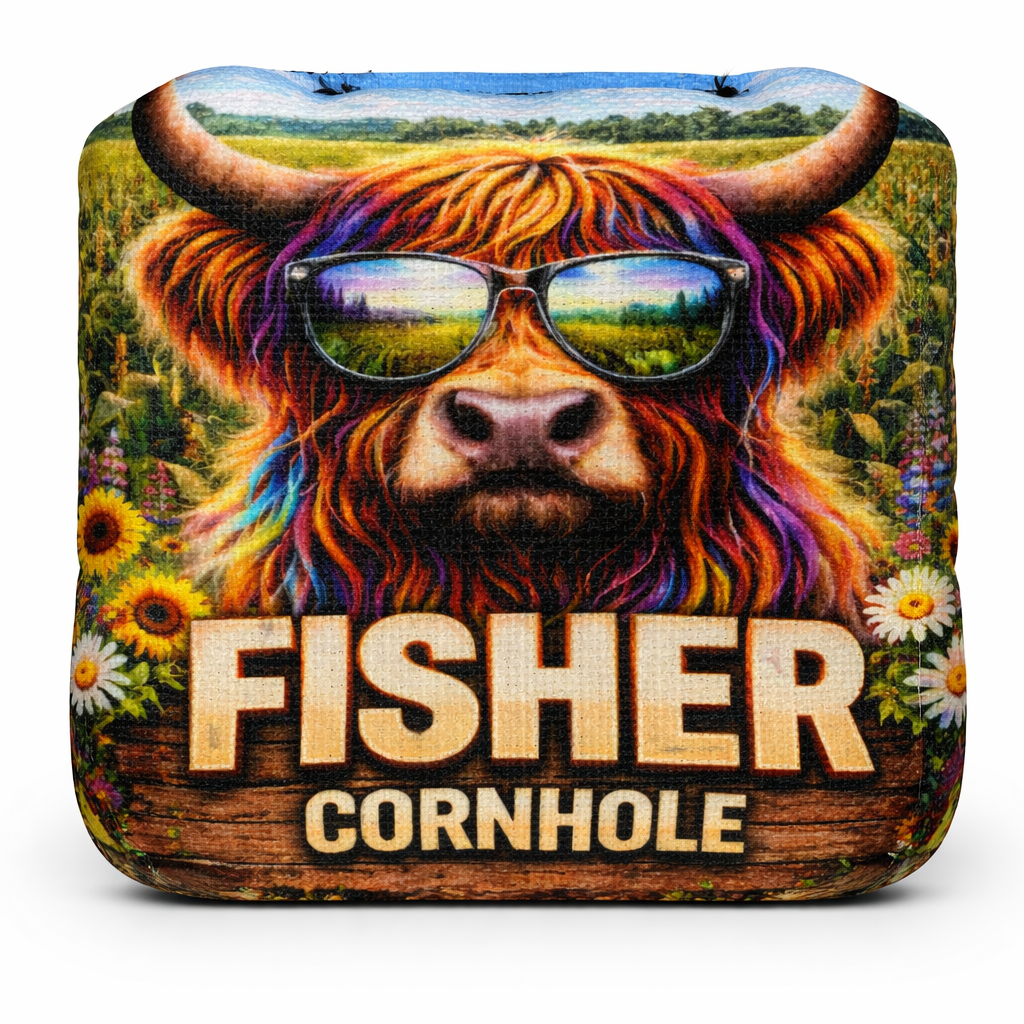 Dash Bag-Highland Cow