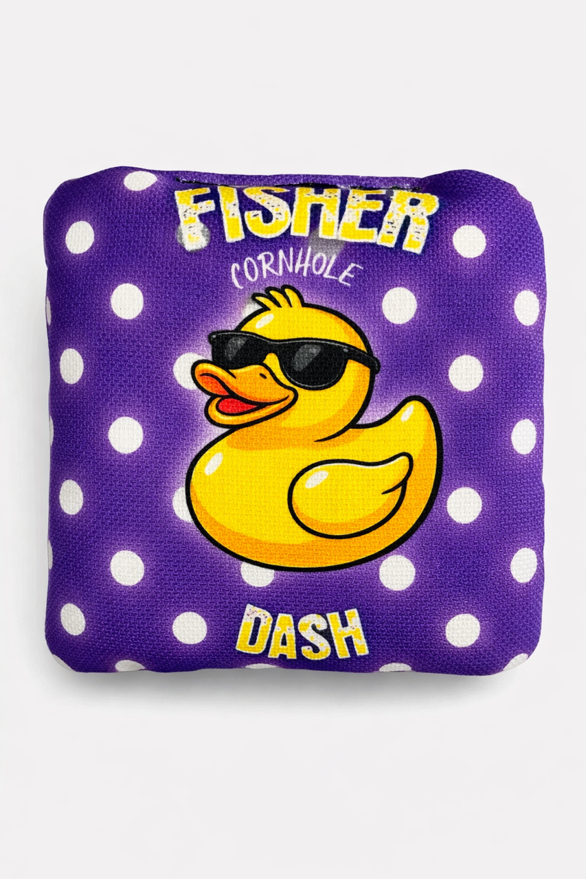 Dash bag-Purple Ducks