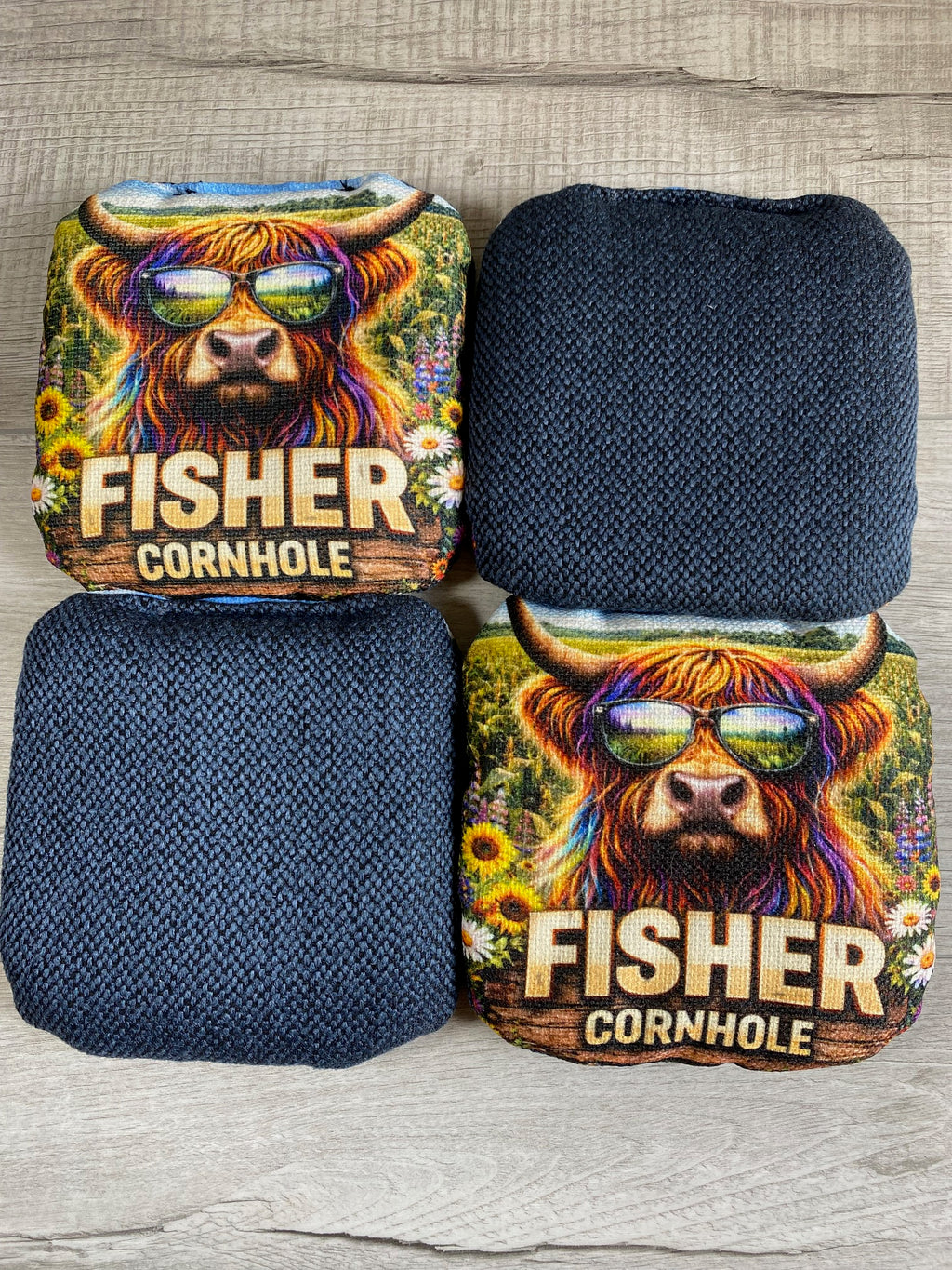 Dash Bag-Highland Cow