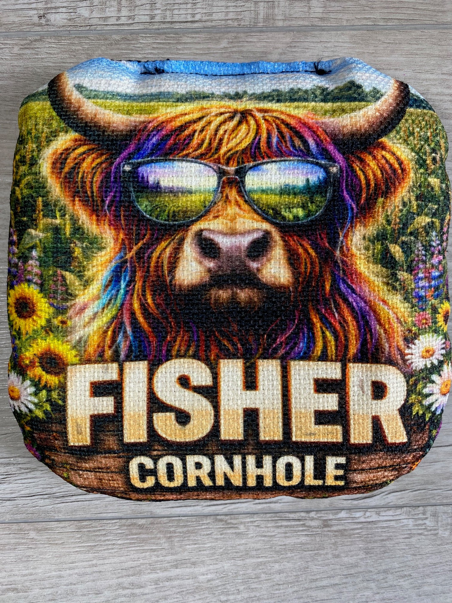 Dash Bag-Highland Cow